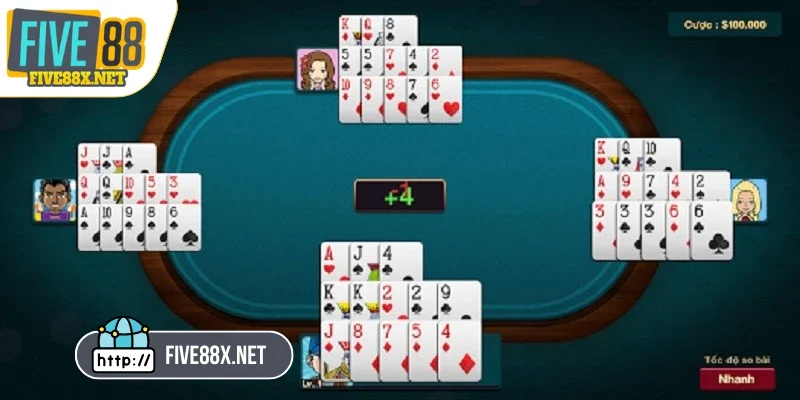 Mậu binh là game phổ biến tại các sòng, thường chơi với bộ bài tây 52 lá