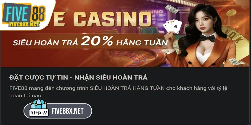 Lý do cược thủ nên tham gia Casino Five88