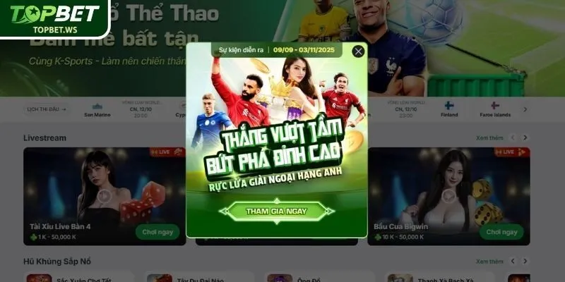 Giới thiệu Topbet về sứ mệnh phát triển