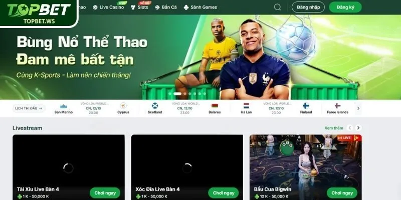 Giới thiệu Topbet - Nhà cái hàng đầu Việt Nam